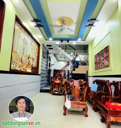 CHỈ 5,98 TỶ – NGAY LÊ VĂN QUỚI – ĐƯỜNG RỘNG 2 XE TẢI TRÁNH NHAU – NHÀ 4 TẦNG – (4x16)M – 4PN – 5WC... Bán nhà mặt phố tại Bình Trị Đông, Hồ Chí Minh 01