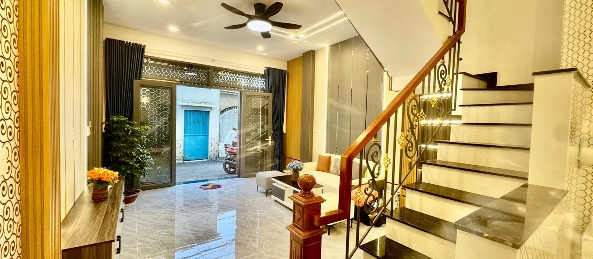Bán nhà riêng 3 tầng, 4 phòng ngủ khu dân trí tại Thống Nhất, hẻm xe hơi thông thoáng... Bán nhà riêng tại An Hội Đông, Hồ Chí Minh 01