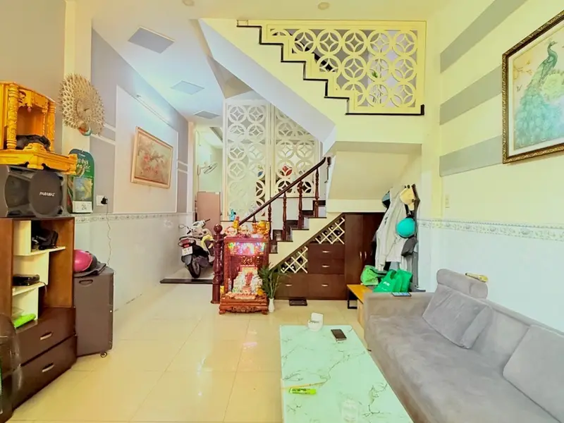 Bán nhà riêng 4 tầng phú định quận 8 diện tích 50m2 hẻm xe hơi và pháp lý chuẩn... Bán nhà riêng tại Phú Định, Hồ Chí Minh 01