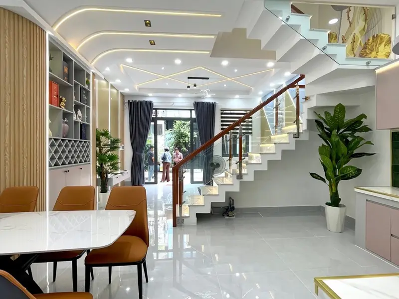 Bán nhà riêng 4 tầng tại phường Thông Tây Hội, Hồ Chí Minh, diện tích 54m2, giá 6,98 tỷ đồng... Bán nhà riêng tại Thông Tây Hội, Hồ Chí Minh 01