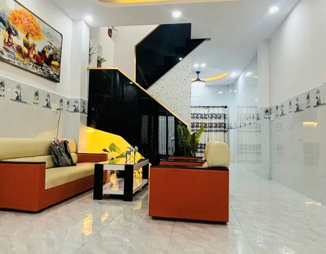 Bá.n nhà 2 tầng ngay đường bà hom - gần chợ phú lâm - 4x12m - 3pn - có pn trệt - ko quy hoặch... Bán nhà riêng tại Phú Lâm, Hồ Chí Minh 01