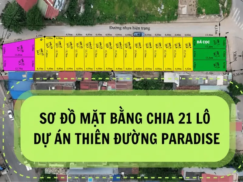 Bán đất dự án phân lô Thiên Đường Paradise gần nút giao trọng điểm với mặt tiền rộng 4m... Bán đất tại Hải An, Hải Phòng 01