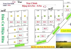 Bán đất thổ cư Sơn Đoài Tân Minh Sóc Sơn, mặt tiền rộng ô tô vào tận đất... Bán đất tại Sóc Sơn, Hà Nội 06