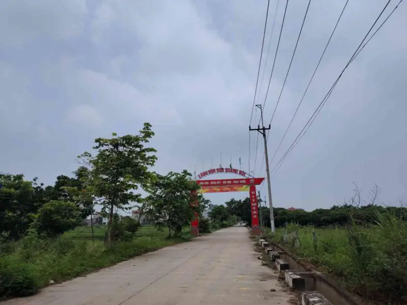 BÁN ĐẤT - QUANG TIẾN - NỘI BÀI - GẦN SÂN BAY - KCN... Bán đất tại Nội Bài, Hà Nội 01