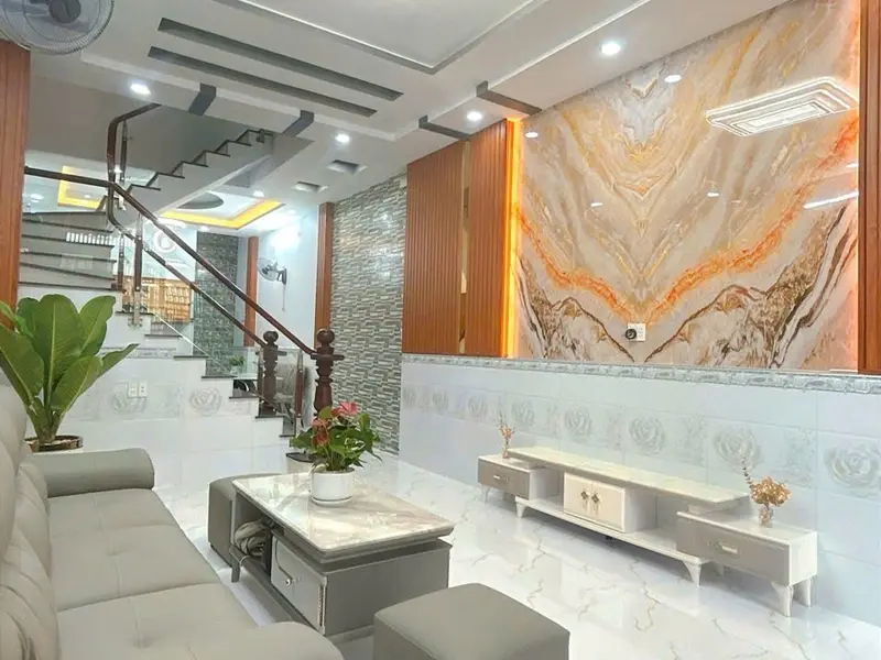 🕌 NHÀ 4 TẦNG NGAY CHỢ DA SÀ Mới - GIÁP Q6 - GẦN AEON MALL TÊN LỬA . 💲 6 T 980 💲 ( T L )... Bán nhà riêng tại An Lạc, Hồ Chí Minh 01