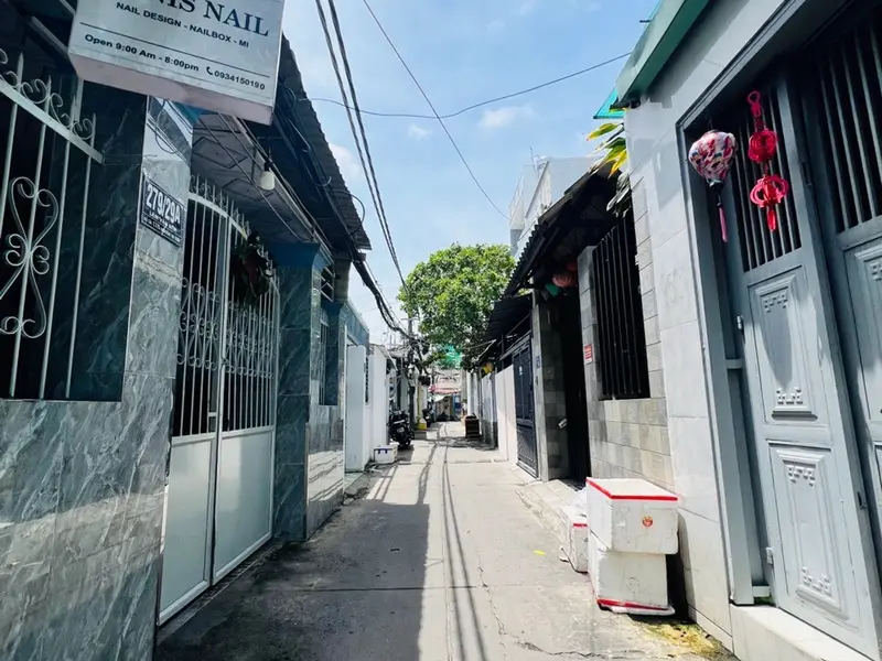 Nhà 2 tầng 64m2 hẻm 3m, 4 phòng ngủ, Quận 7 giá 5,95 tỷ... Bán nhà riêng tại Tân Thuận, Hồ Chí Minh 01