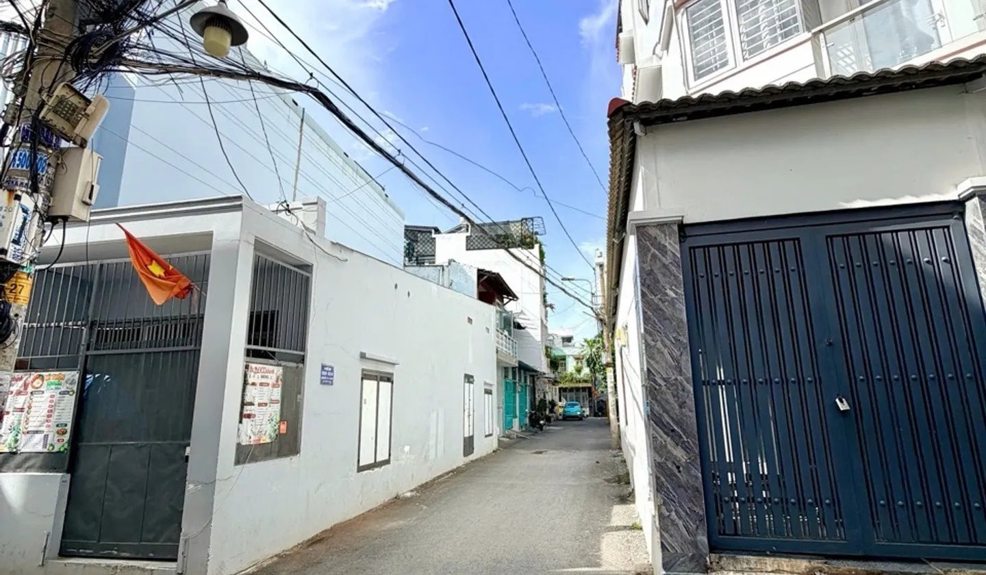 Nhà hẻm 6m lô góc 46m2 Quang Trung giá 4.25 tỷ thương lượng... Bán nhà riêng tại An Hội Tây, Hồ Chí Minh 01
