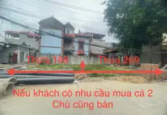 Bán đất lô góc , mặt tiền rộng . Đường thoáng oto tránh . Cách khu công nghiệp bắc thăng long 400 m... Bán đất tại Thiên Lộc, Hà Nội 07
