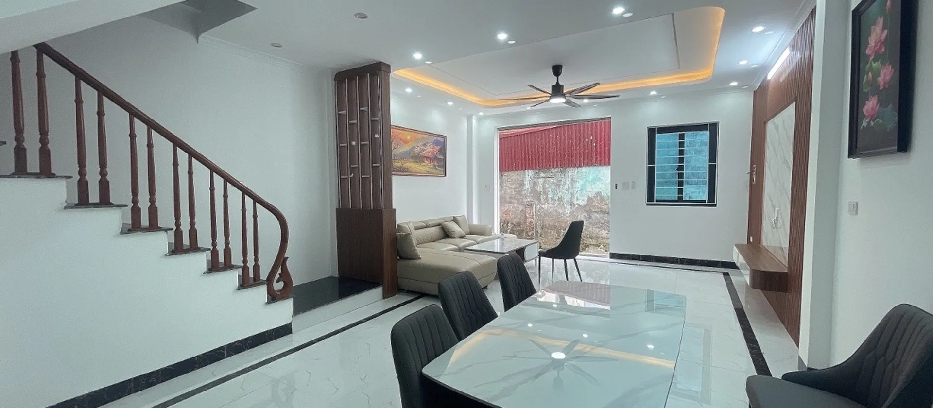Nhà đẹp 5 tầng ở Đan Phượng, sẵn nội thất xách vali về ở... Bán nhà riêng tại Đan Phượng, Hà Nội 01