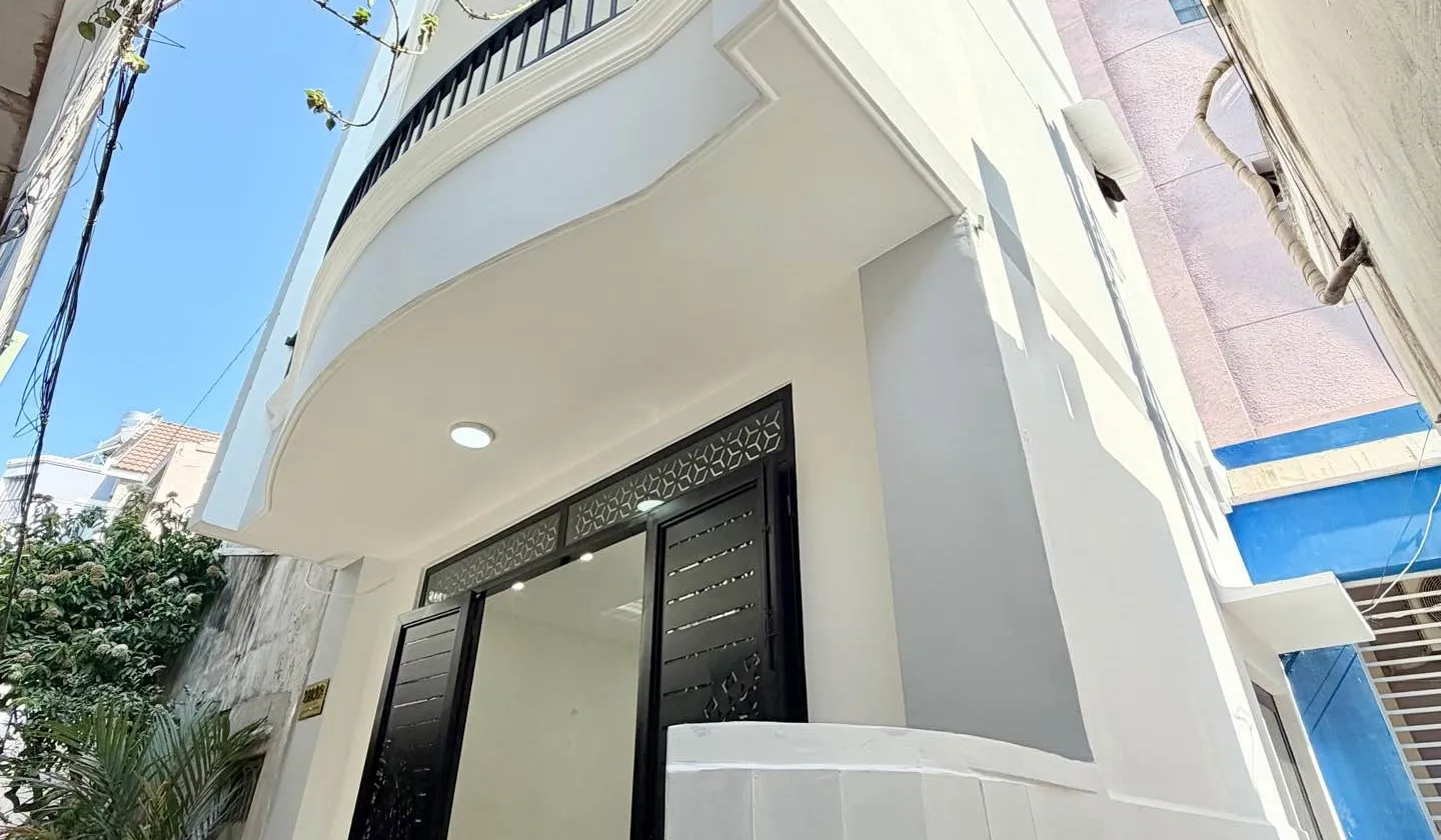 148 Triệu|M2 - xe hơi đỗ cổng - 278/80 Chợ cây quéo 5pn 4 tầng BTCT... Bán nhà riêng tại Hạnh Thông, Hồ Chí Minh 01
