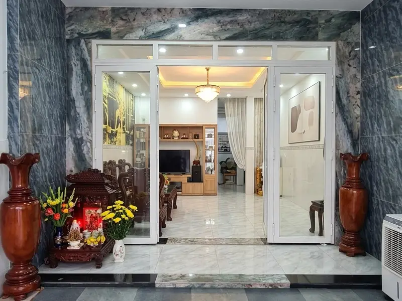 BÁN NHÀ MẶT TIỀN NGUYỄN THỊ HUÊ - Kế BẾN XE AN SƯƠNG - 102M² 4 TẦNG (5x20.5M)... Bán nhà mặt phố tại Bà Điểm, Hồ Chí Minh 01