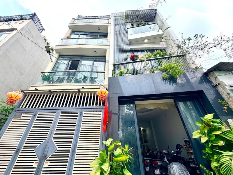 Bán nhà hẻm oto - 4 Tầng 45m2 4 Phòng Ngủ gần CV Gia Định - Sân Bay giảm còn 6.x tỷ... Bán nhà riêng tại Bình Lợi Trung, Hồ Chí Minh 01