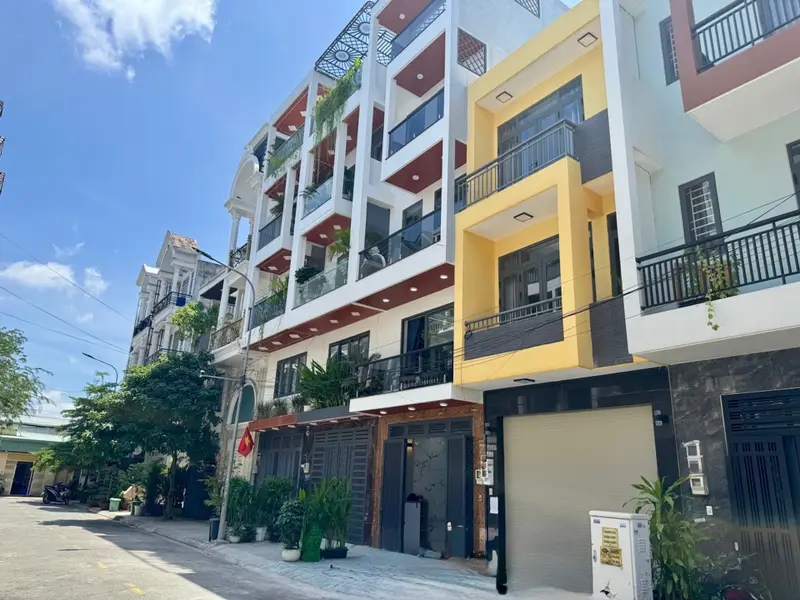 Bán nhà riêng 3 tầng tại Phường Thới An, Lê Văn Khương, hướng Tây Nam, mặt tiền 4m... Bán nhà riêng tại Thới An, Hồ Chí Minh 01