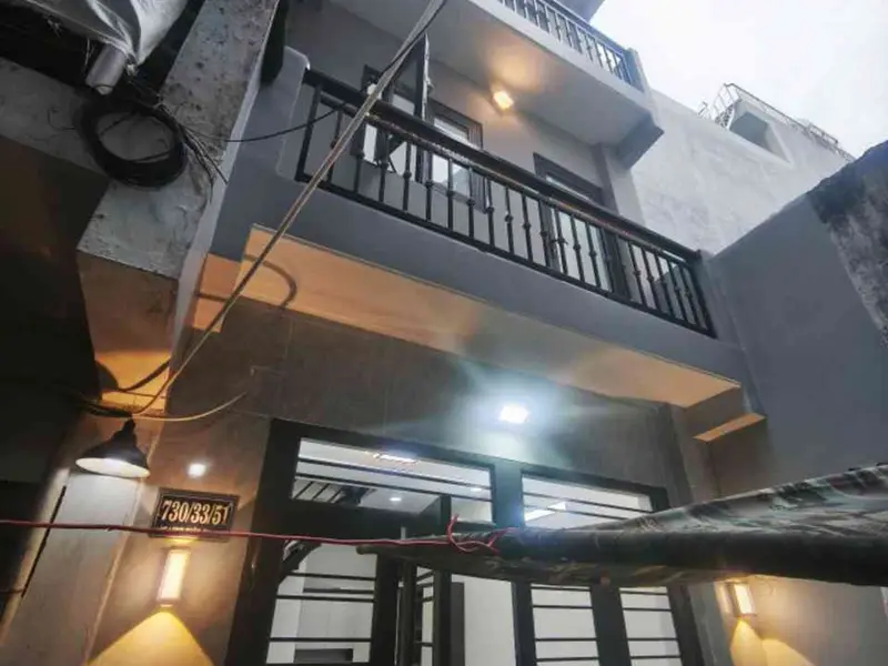 Nhà 3 Tầng Mới Xây Hẻm Ba Gác - Giá Hấp Dẫn Tại Lạc Long Quân... Bán nhà riêng tại Tân Hòa, Hồ Chí Minh 01