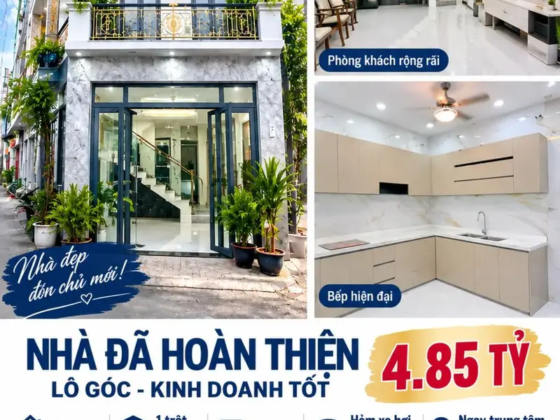 🔑 MUA NHÀ DƯỚI 5 TỶ?
LÔ GÓC HẺM XE HƠI NGAY TÂN THỚI HIỆP – Q12... Bán nhà riêng tại Tân Thới Hiệp, Hồ Chí Minh 01
