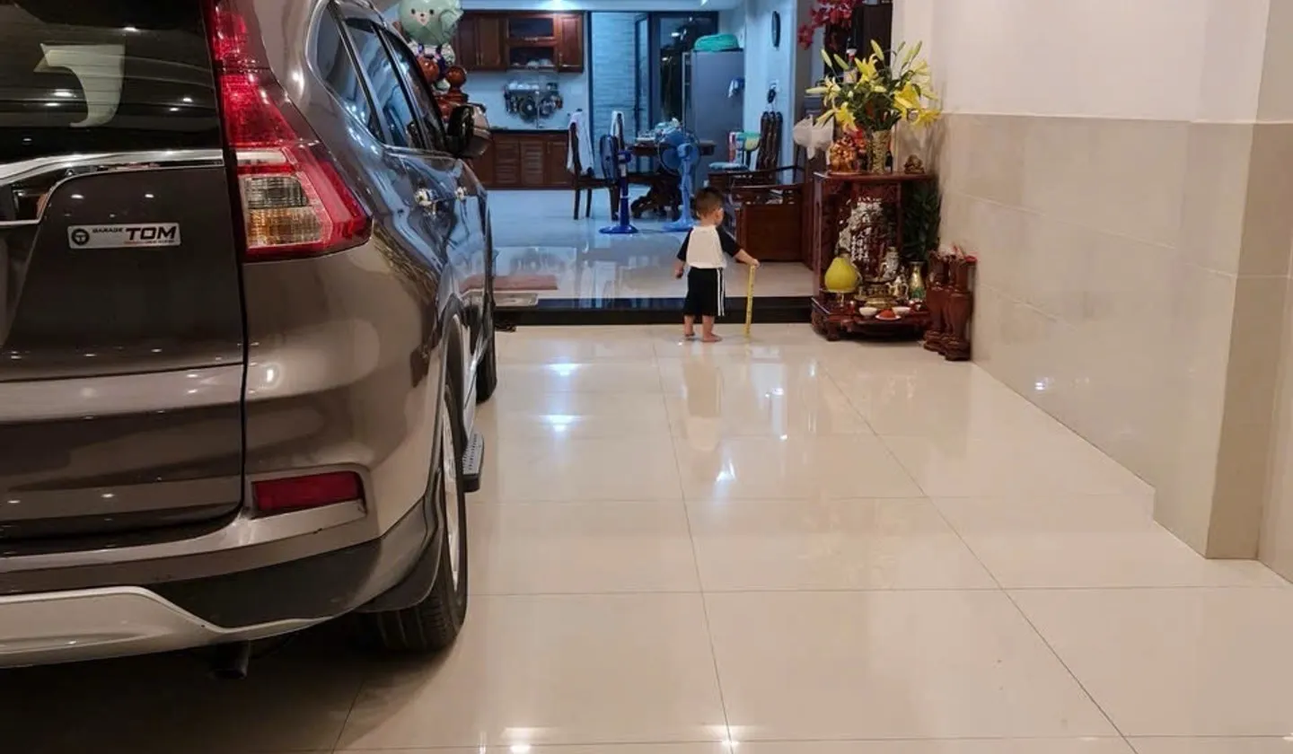 ĐƯỜNG TRẢI NHỰA 9M - 122.5M2 - 4 TẦNG - Ô TÔ NGỦ TRONG NHÀ - ĐƯỜNG LÊ ĐỨC THỌ... Bán nhà riêng tại An Hội Đông, Hồ Chí Minh 01