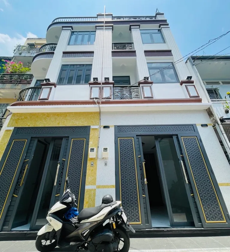 Nhà mới xây 4 tầng 4x12,5m ngay Hồ Xuân Hương-Bình Thạnh, nhỉnh 8 tỷ 🌹... Bán nhà mặt phố tại Bình Thạnh, Hồ Chí Minh 01
