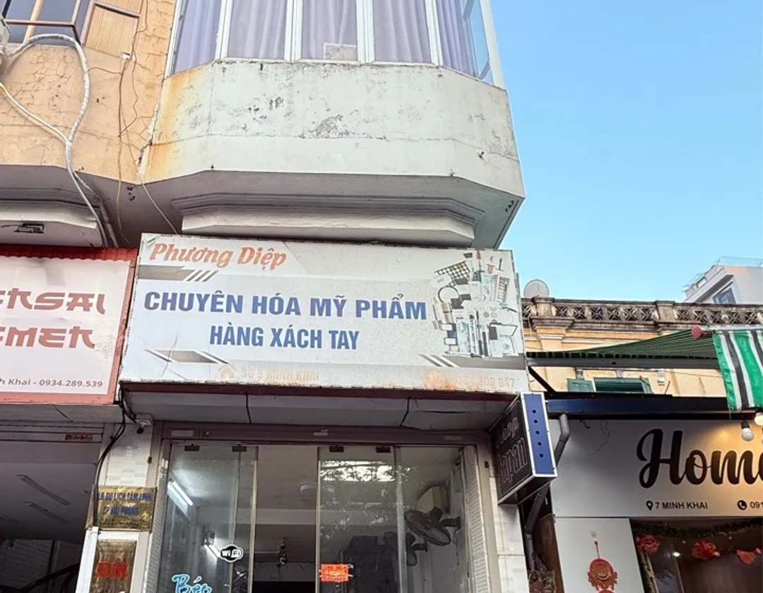 Nhà mặt phố Minh Khai 5 tầng, vỉa hè rộng kinh doanh sầm uất... Bán nhà mặt phố tại Hồng Bàng, Hải Phòng 01
