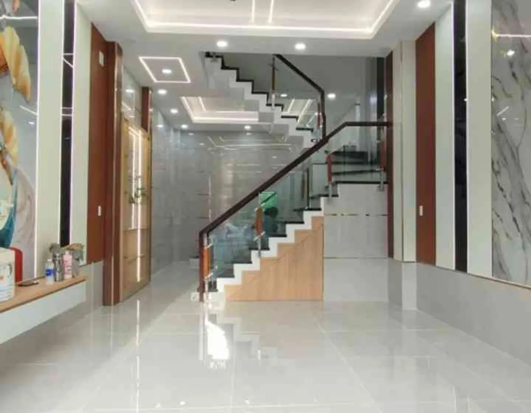 Bán nhà 4 tầng mới xây hẻm ôtô, thiết kế hiện đại tại quận trung tâm... Bán nhà riêng tại Bình Hưng Hòa, Hồ Chí Minh 01