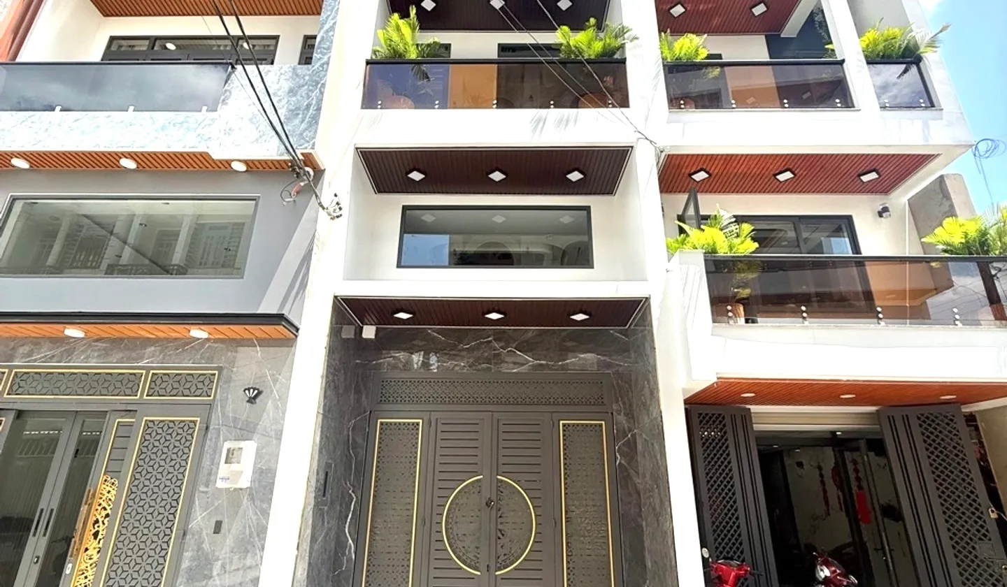 Bán nhà đẹp, khu đồng bộ 5 tầng, thang máy TCH 18A, gần Tô Ký, Quận 12, hẻm 6m, 4x25m, chỉ 9.x tỷ... Bán nhà riêng tại Trung Mỹ Tây, Hồ Chí Minh 01