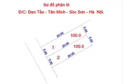 Đất Vuông Vắn 100m² Tại Đan Tảo Sóc Sơn - Ngõ Rộng Ô Tô Vào Tận Nơi... Bán đất tại Sóc Sơn, Hà Nội 08