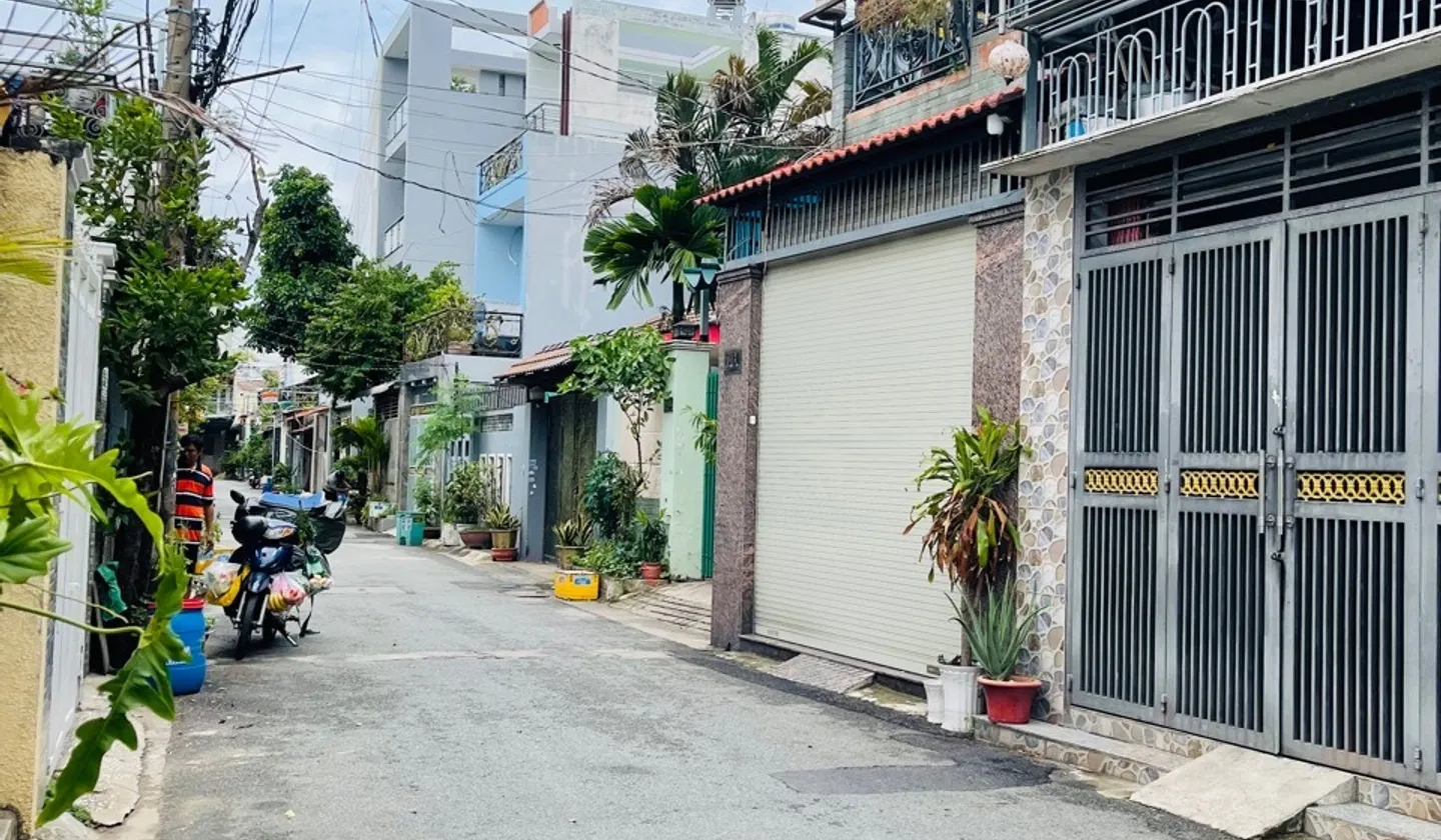 NHÀ 2 MẶT TIỀN 85M² HÀ CHƯƠNG QUẬN 12. SÁT CHUNG CƯ TÔ KÝ - CHỈ 5XX TỶ... Bán nhà riêng tại Trung Mỹ Tây, Hồ Chí Minh 01