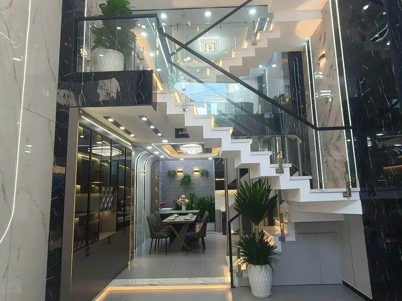 Bán nhà riêng 5 tầng trục đường Lê Văn Khương, diện tích 56m², hẻm xe hơi, nội thất đầy đủ... Bán nhà riêng tại Thới An, Hồ Chí Minh 01