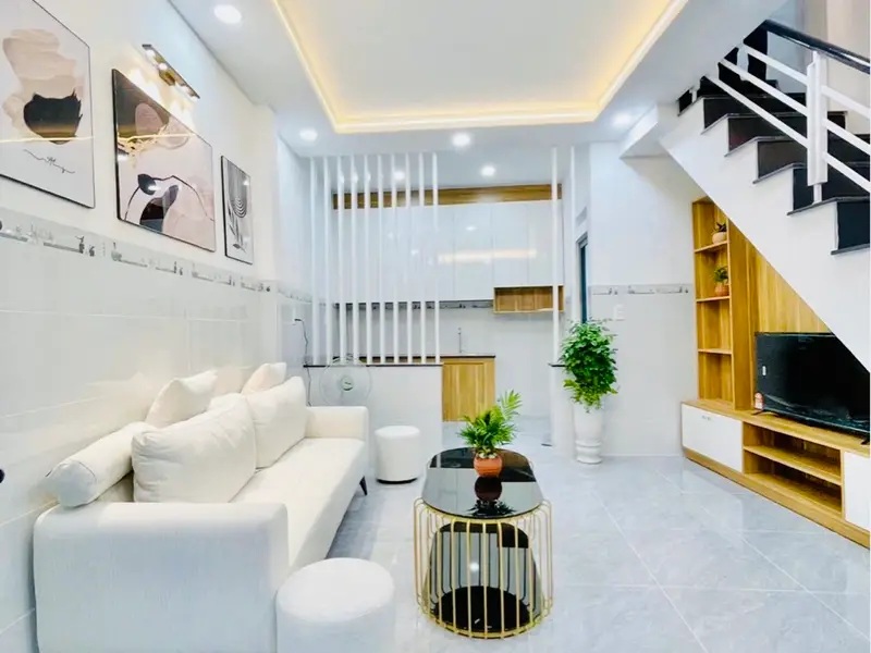 Chỉ hơn 2Ty - Ngang lớn 6m - Tặng nội thất xinh xinh - 2 Tầng 2PN - Ngay ngã tư 4 xã - Giáp Tân Phú... Bán nhà riêng tại Bình Trị Đông, Hồ Chí Minh 01