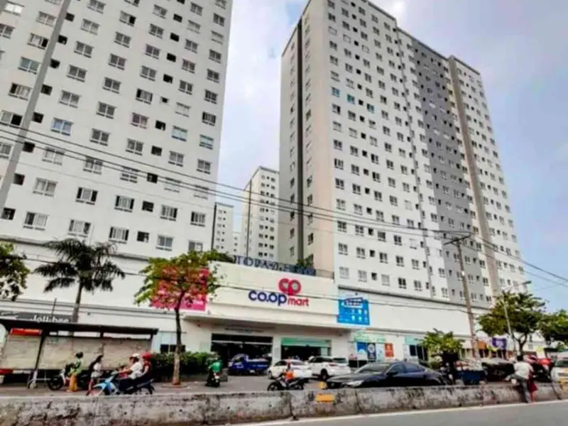 Căn hộ 3 phòng ngủ tại Topaz Home Phan Văn Hớn, lô góc tầng 5, diện tích 66m²... Bán căn hộ chung cư tại Đông Hưng Thuận, Hồ Chí Minh 01