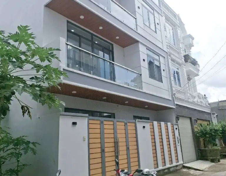 Bán nhà riêng 4 tầng tại thị trấn Nhà Bè, diện tích 69.2 m², mặt tiền rộng 8.5 m... Bán nhà riêng tại Nhà Bè, Hồ Chí Minh 01