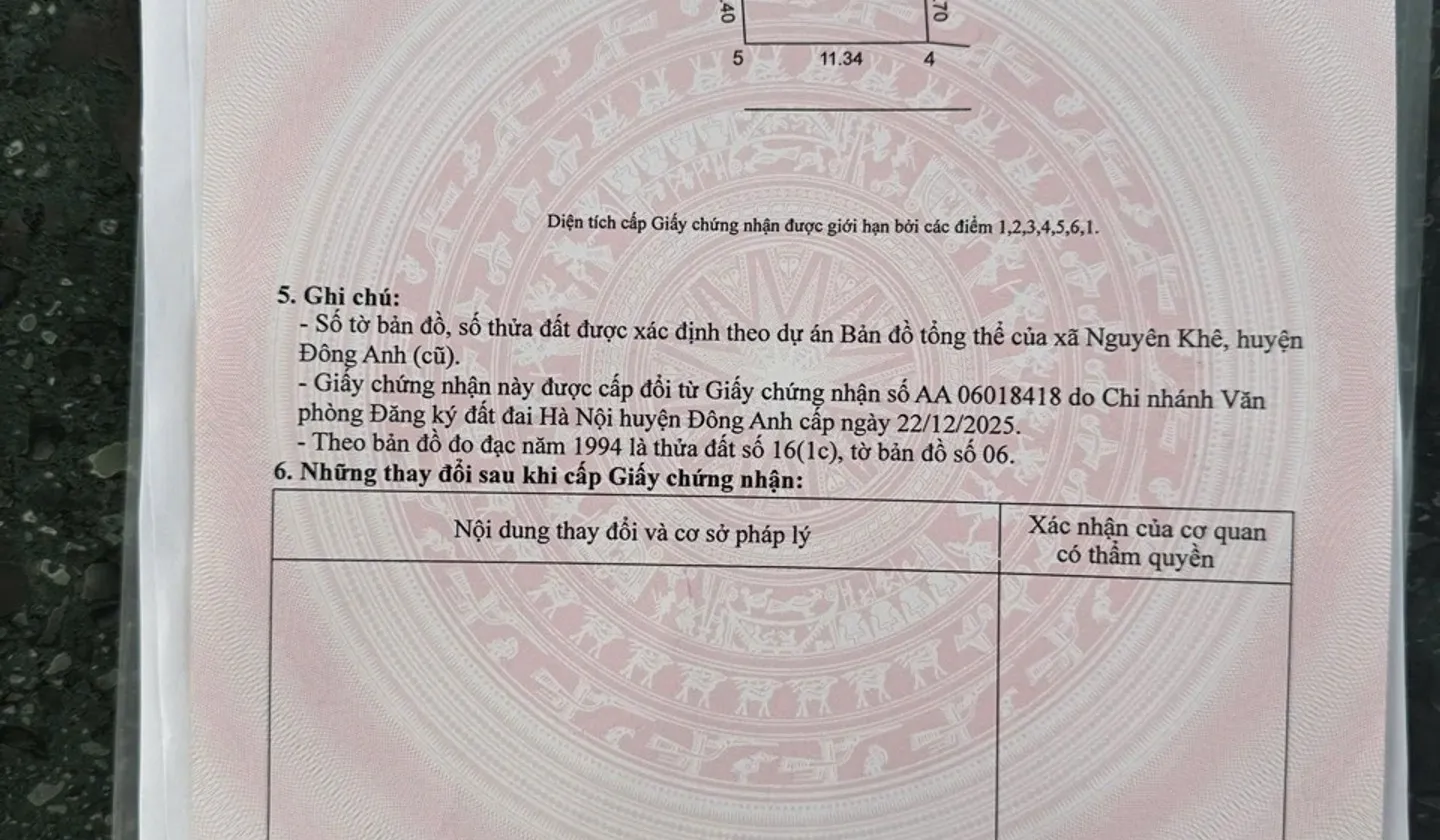 Bán đất 183,7m2 tại Sơn Du giá 12,66 tỷ sổ pháp lý rõ ràng... Bán đất tại Phúc Thịnh, Hà Nội 01