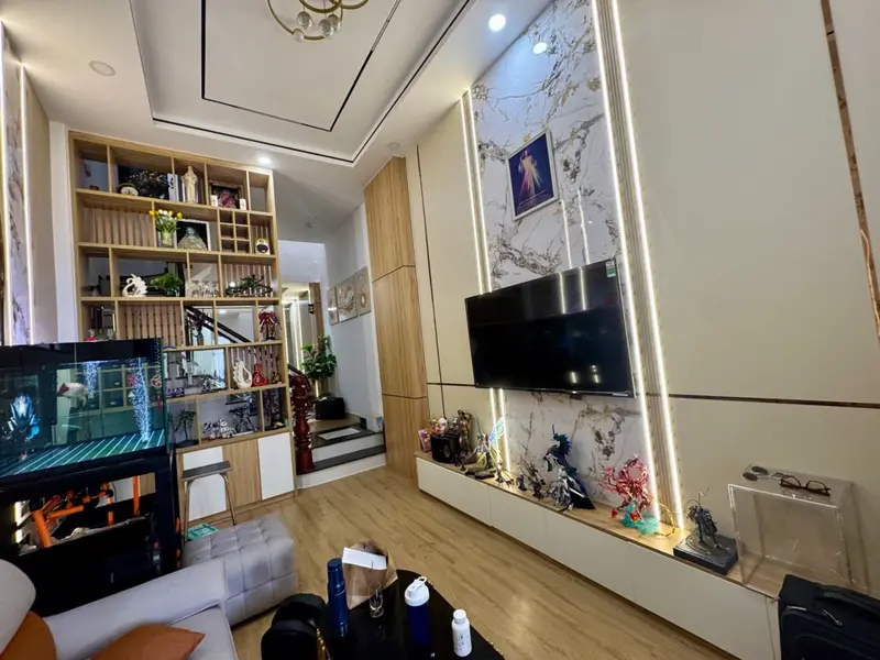 Bán nhà 4 tầng diện tích 63.4m² tại phường Thông Tây Hội, hướng Đông Nam... Bán nhà riêng tại Thông Tây Hội, Hồ Chí Minh 01