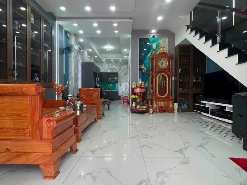 NGUYỄN DU, DĨ AN - CHỈ 5,X TỶ SỞ HỮU NHÀ 3 TẦNG 107M2 FULL T.C – NGANG 6,6M – HXH... Bán nhà riêng tại Dĩ An, Hồ Chí Minh 01