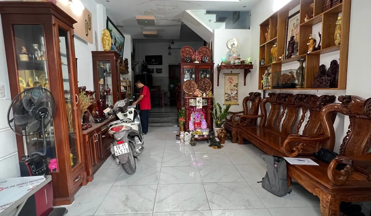 Bán nhà riêng Phường 12 Gò Vấp hẻm ô tô tránh, 50m², 3 phòng ngủ, pháp lý cơ sở... Bán nhà riêng tại An Hội Tây, Hồ Chí Minh 01