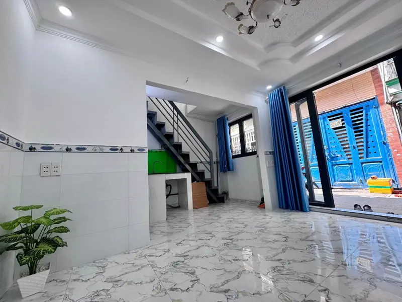 Nhà 2 tầng gần Phạm Văn Chiêu, giá 3.25 tỷ, diện tích 16.3m2... Bán nhà riêng tại An Hội Tây, Hồ Chí Minh 01