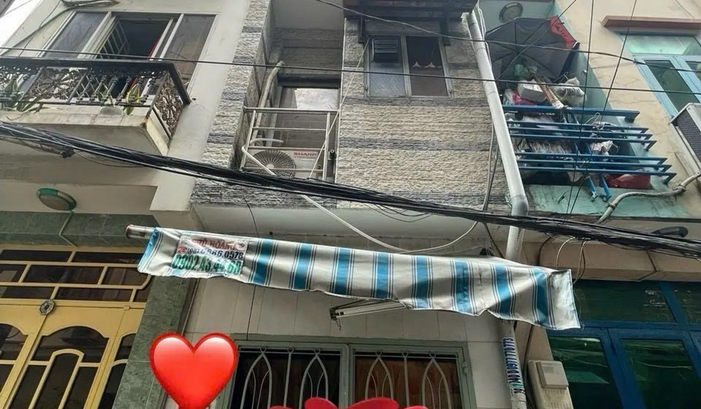 Bán nhà 4 tầng 2PN khu Bàn Cờ, Quận 3, giá 2.85 tỷ... Bán nhà riêng tại Bàn Cờ, Hồ Chí Minh 01