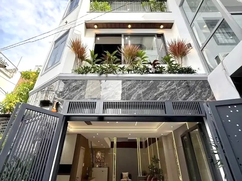 Bán nhà Gò Vấp, Nhà đẹp sang trọng 5 tầng, Phan Huy Ích, xe hơi ngủ nhà, DTSD 45m2, chỉ 7.X tỷ... Bán nhà riêng tại An Hội Tây, Hồ Chí Minh 01