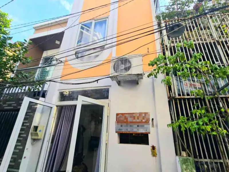 Nhà 1 trệt 2 lầu, 3 phòng ngủ, 40m hẻm xe hơi Tân Phú giá 4.45 tỷ... Bán nhà riêng tại Phú Thọ Hòa, Hồ Chí Minh 01
