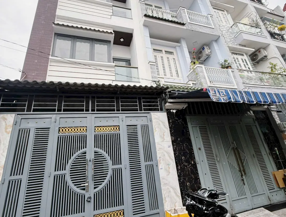 Nhà 4 Tầng Vuông Vức Gần Chợ Lê Văn Quới Bình Tân ngay khu VIP CAO TẦNG - CHỈ 6TY... Bán nhà riêng tại Bình Hưng Hòa, Hồ Chí Minh 01