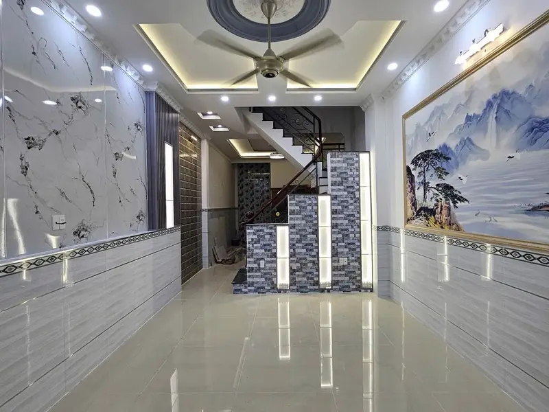 Mặt tiền kinh doanh cực đỉnh giáp Quận 6, 4 tầng BTCT xây mới, 72m² nhỉnh 9 tỷ... Bán nhà mặt phố tại Bình Trị Đông, Hồ Chí Minh 01