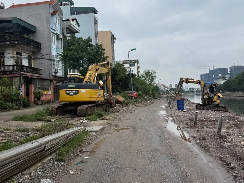 Bán nhà mặt phố xã Đại Thanh, Hà Nội, vị trí mặt bờ sông, thuận tiện giao thông... Bán nhà mặt phố tại Đại Thanh, Hà Nội 01