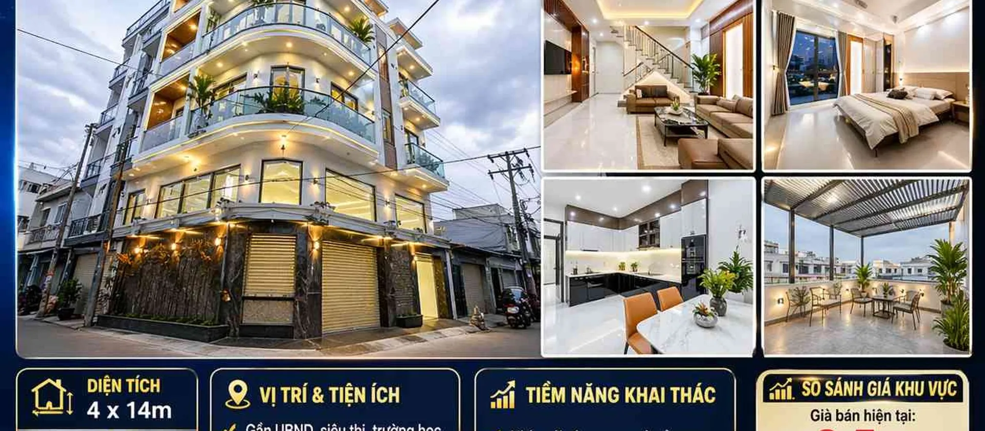 Biệt thự góc hiện đại tại Bình Trị Đông, sống sang - tiện nghi... Bán biệt thự, liền kề tại Bình Trị Đông, Hồ Chí Minh 01