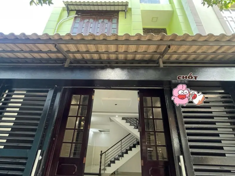 TRƯỜNG CHINH - SIÊU PHẨM 3 TẦNG LUNG LINH - HẺM XE HƠI THẲNG MỘT TRỤC - DIỆN TÍCH ĐẸP 5X12M... Bán nhà riêng tại Tây Thạnh, Hồ Chí Minh 01