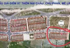 Bán đất đấu giá X7 Nại Châu Yên Lãng Hà Nội, mặt tiền 5m, phù hợp kinh doanh... Bán đất tại Yên Lãng, Hà Nội 02