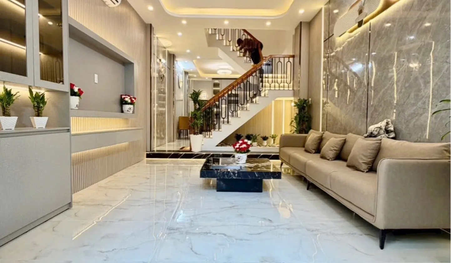 Bán nhà riêng 3 tầng tại quận nhà Huỳnh Tấn Phát, diện tích 55.6 m², pháp lý sổ hồng chính chủ... Bán nhà riêng tại Nhà Bè, Hồ Chí Minh 01
