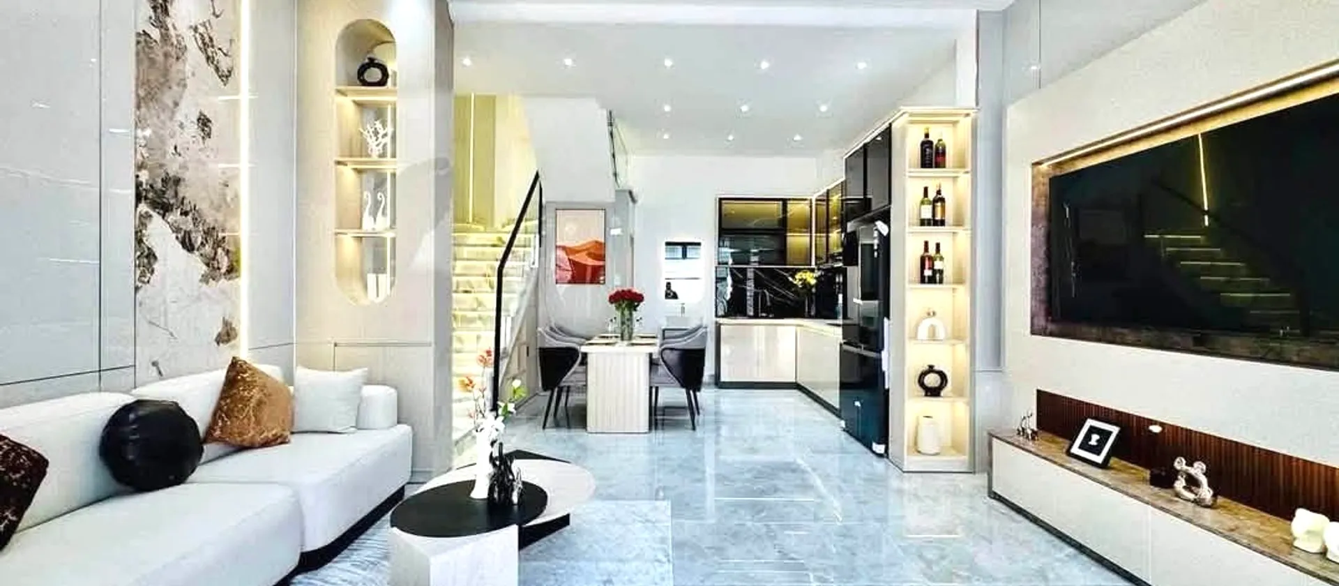 Bán nhà đẹp Gò Vấp, 4 tầng, full nội thất, Phan Huy Ích, 5x9m, hẻm xe hơi đỗ cửa, nhỉnh 6 tỷ.... Bán nhà riêng tại An Hội Tây, Hồ Chí Minh 01