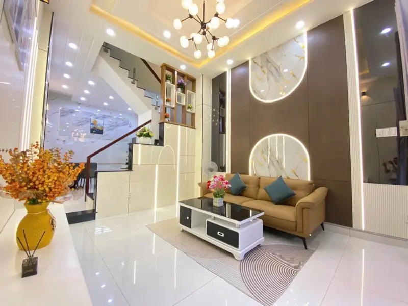Bán Nhà 4 Tầng, 48m2, 4 PN, Hẻm Ô Tô, Ngay Trường An Hội, 6.6 Tỷ... Bán nhà riêng tại An Hội Tây, Hồ Chí Minh 01