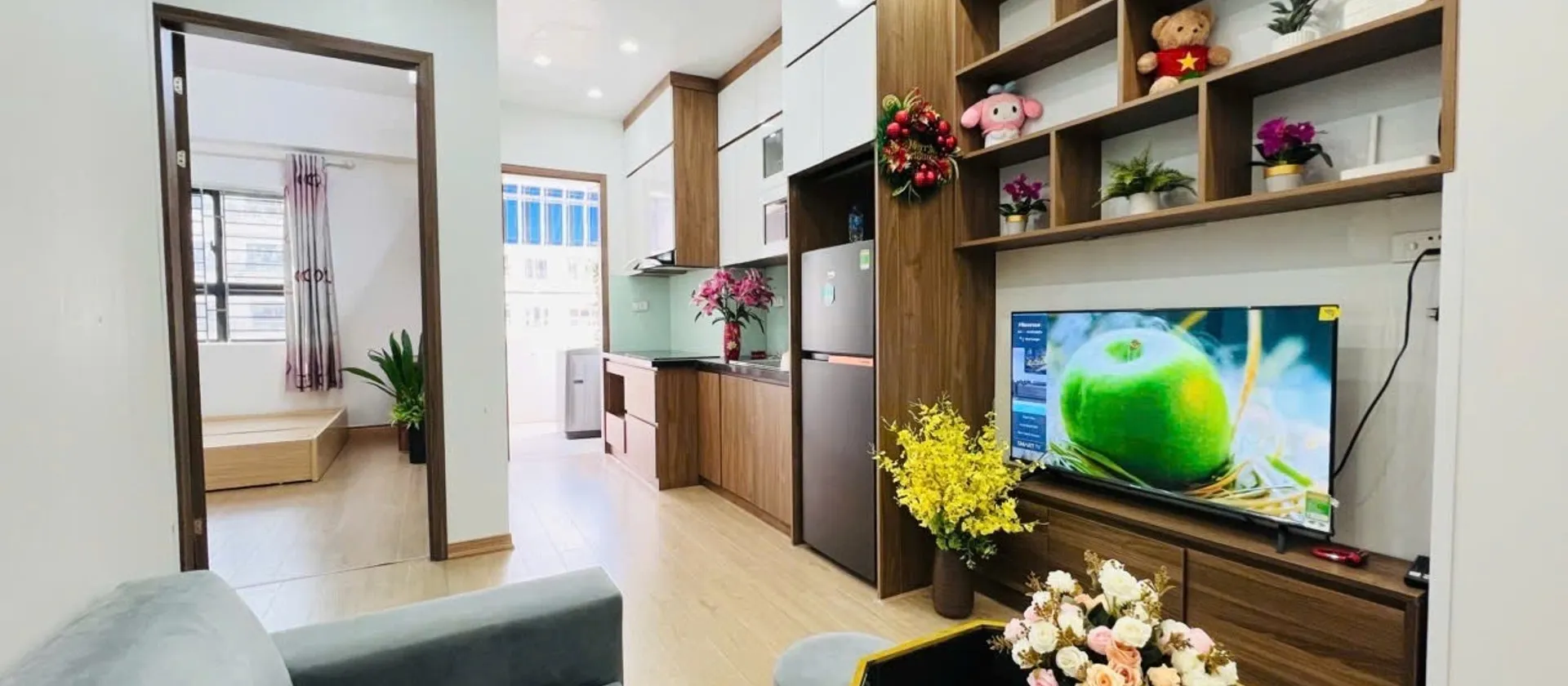 💥💥SIÊU PHẨM NHỎ TIỀN - BAY NHANH - CHUNG CƯ 2 NGỦ - FULL NỘI THẤT - SỔ ĐỎ LÂU DÀI 💥💥... Bán căn hộ chung cư tại Thanh Trì, Hà Nội 01