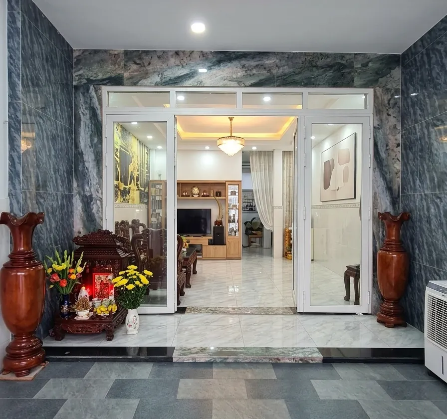 BÁN NHÀ MẶT TIỀN NGUYỄN THỊ HUÊ - Kế BẾN XE AN SƯƠNG - 102M² 4 TẦNG (5x20.5M)... Bán nhà mặt phố tại Bà Điểm, Hồ Chí Minh 01