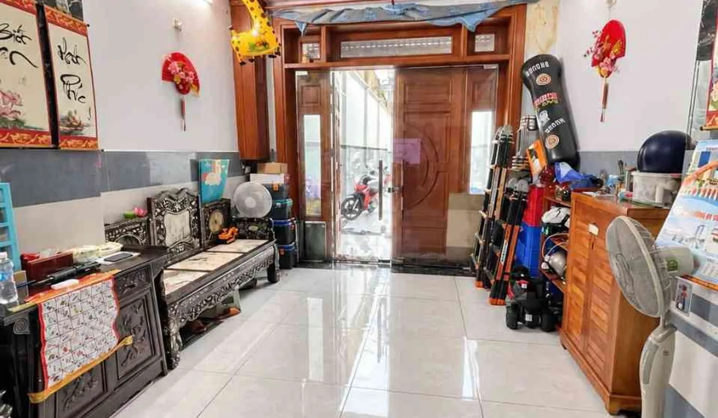 NHÀ MẶT TIỀN QUỐC LỘ 22 - 2 MẶT TIỀN TRƯỚC SAU 3 TẦNG 64M² - CHỈ 9 TỶ... Bán nhà mặt phố tại Xuân Thới Sơn, Hồ Chí Minh 01